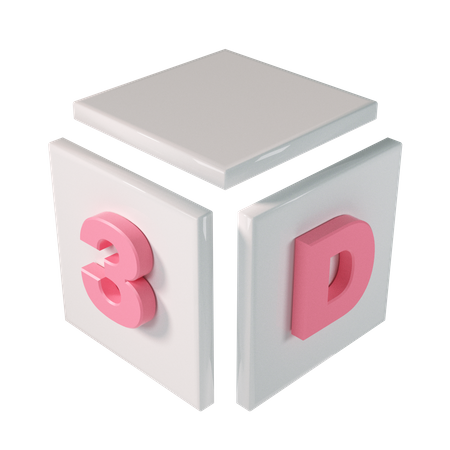 3D-Würfel  3D Icon