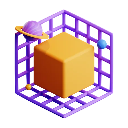 3D-Würfel  3D Icon
