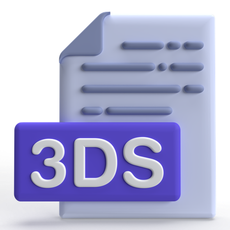 Arquivo 3ds  3D Icon