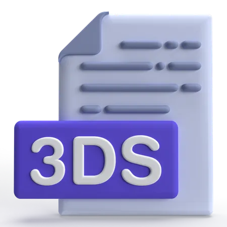 Arquivo 3ds  3D Icon