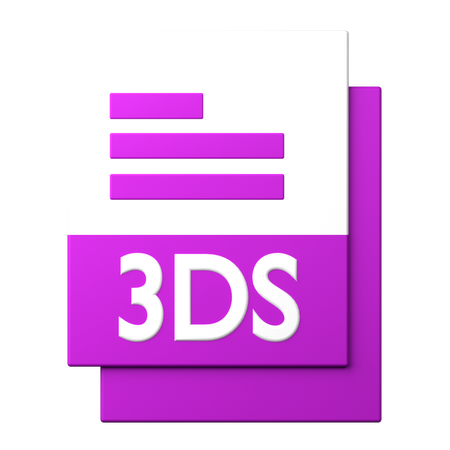 Arquivo 3ds  3D Icon