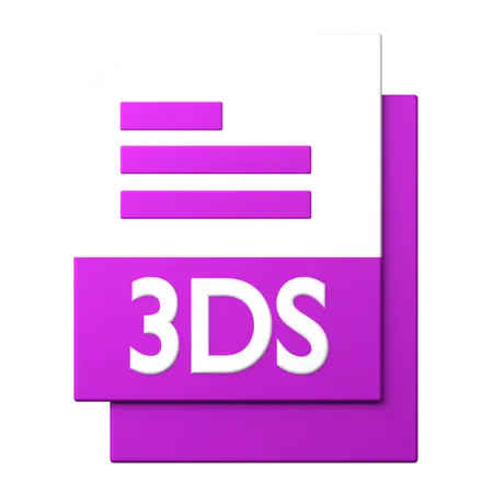 Arquivo 3ds  3D Icon