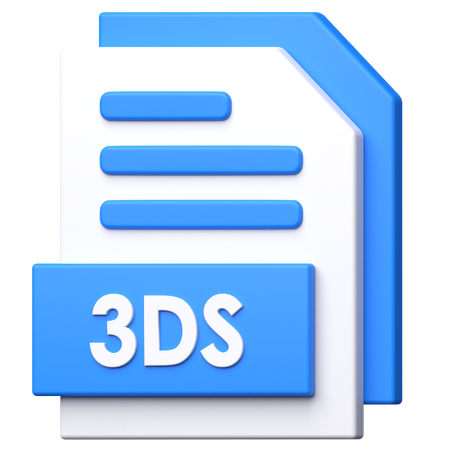 3DS File  3D Icon