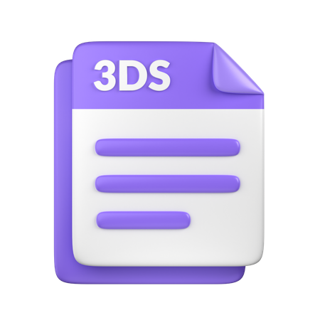3DS File  3D Icon