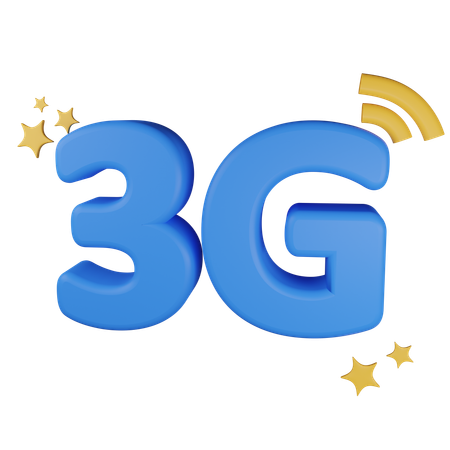 3G network  3D Icon