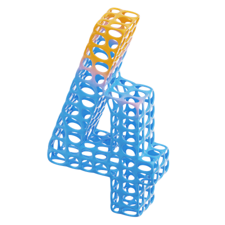 4  3D Icon