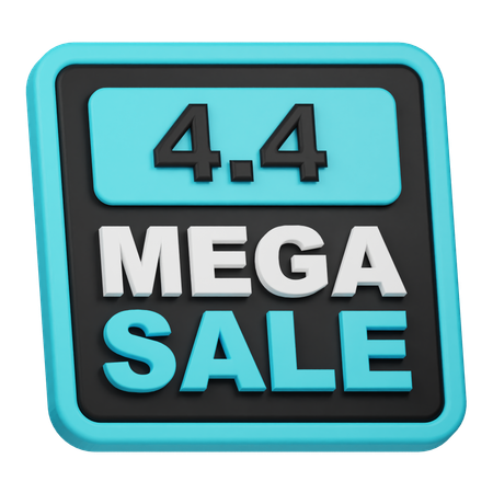 4 4 mega quartos  3D Icon