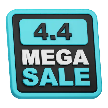 4 4 mega quartos  3D Icon