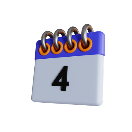 4. Datum  3D Icon