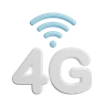3d 4g network logo