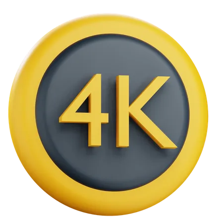 4 K  3D Icon