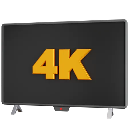 4K Auflösung  3D Icon