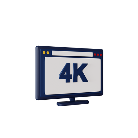 4K Film  3D Illustration