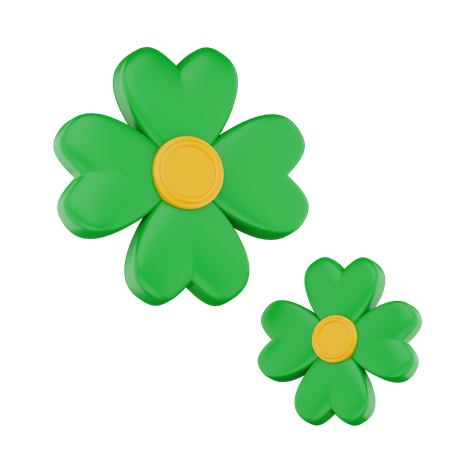 4 Leaf Clover  3D Icon