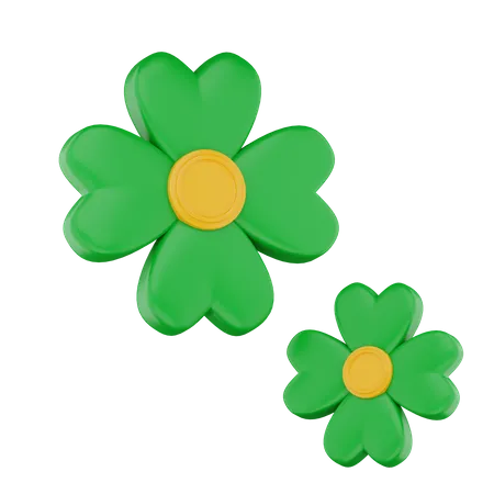 4 Leaf Clover  3D Icon