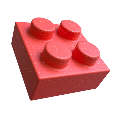 Lego 4 pièces  3D Illustration