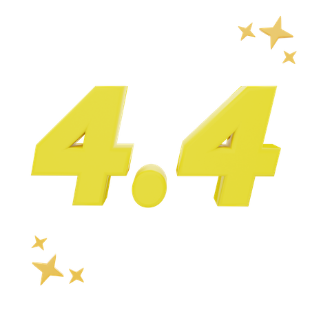 4 ponto 4  3D Icon