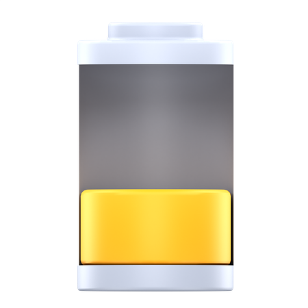 40 % d'état de la batterie  3D Icon