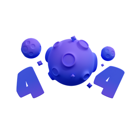 404  3D Icon