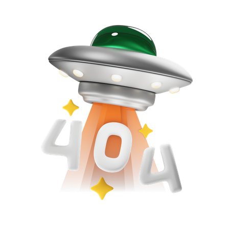 404  3D Icon