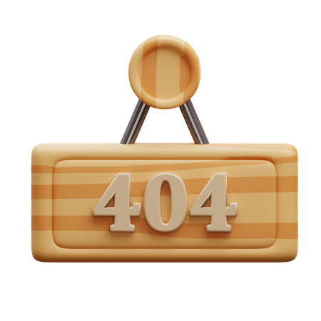 Carte 404  3D Icon