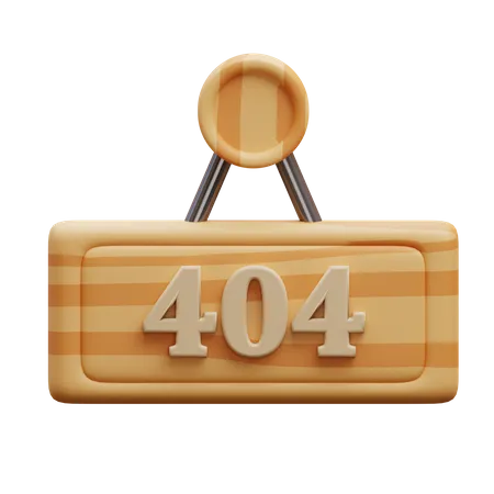 Carte 404  3D Icon