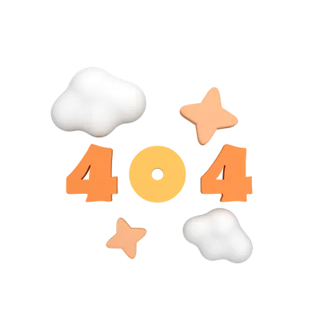 Erreur 404  3D Icon