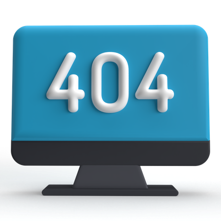 Erreur 404  3D Icon