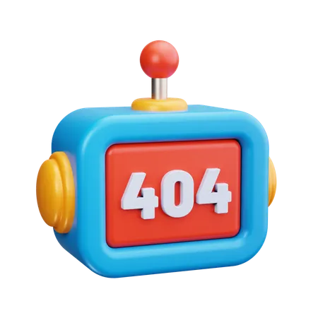 Erreur 404  3D Icon