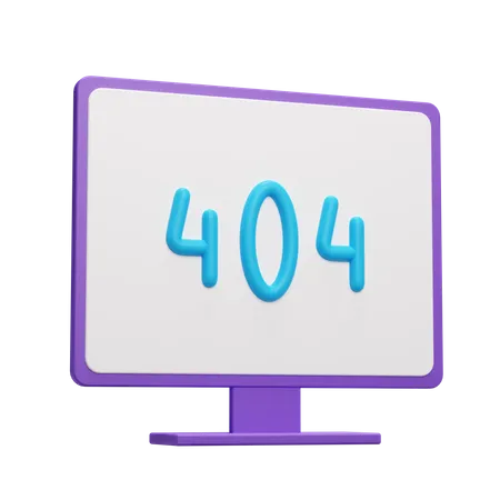 Erreur 404  3D Icon