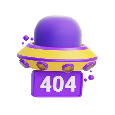 Erreur 404  3D Icon