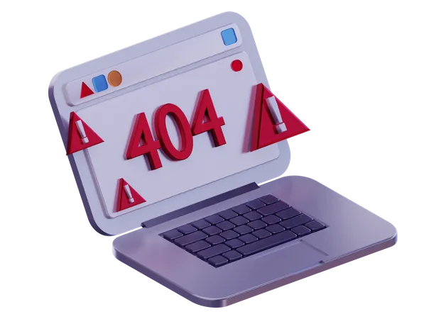 Erreur 404  3D Icon