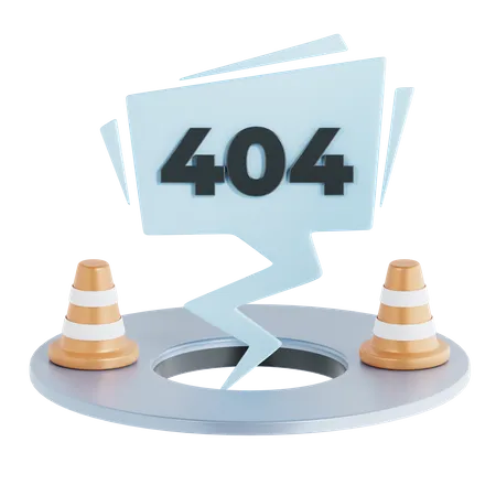 Erreur 404  3D Icon