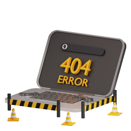 Erreur 404  3D Icon