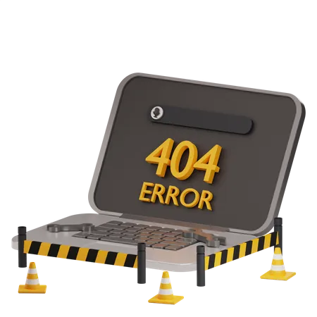 Erreur 404  3D Icon