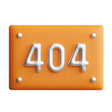 Erreur 404  3D Icon