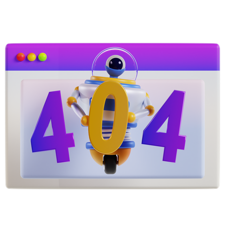 Erreur 404 rencontrée  3D Icon
