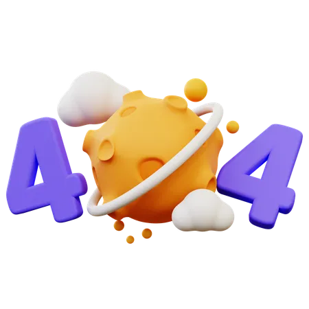 404 error  3D Icon