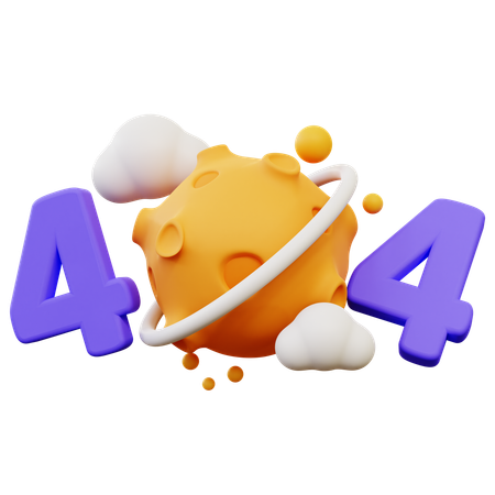 404 error  3D Icon