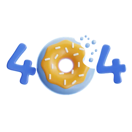 404 error  3D Icon