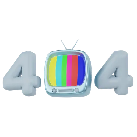 404 Error  3D Icon