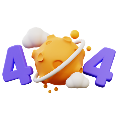 404 error  3D Icon