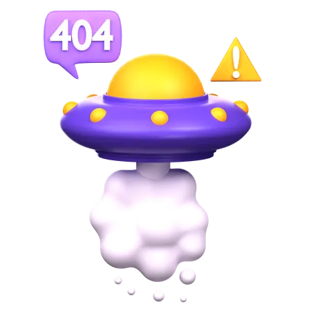 Error 404 3 D Icon Illustration 3D Icon