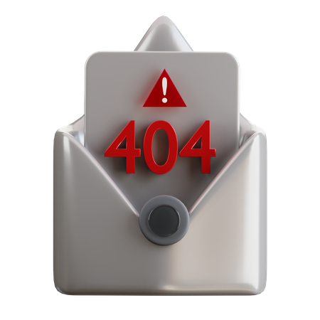 Correio 404  3D Icon