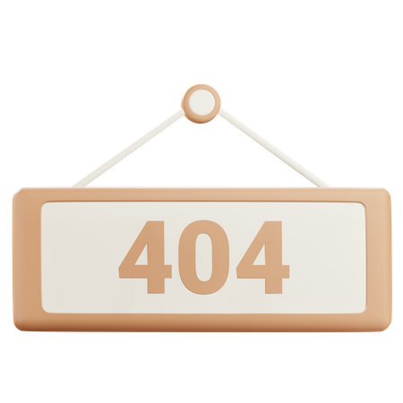 Signo 404  3D Icon