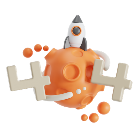 404 Website  3D Icon