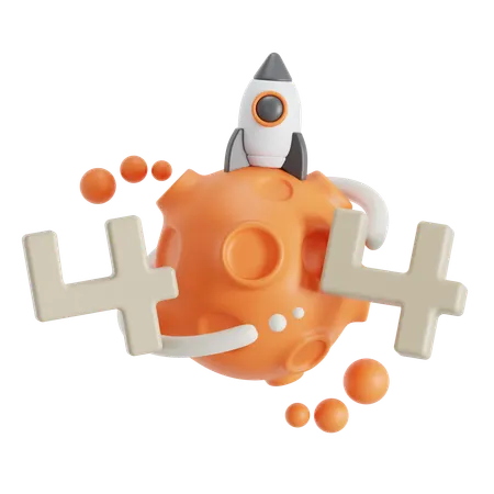 404 Website  3D Icon