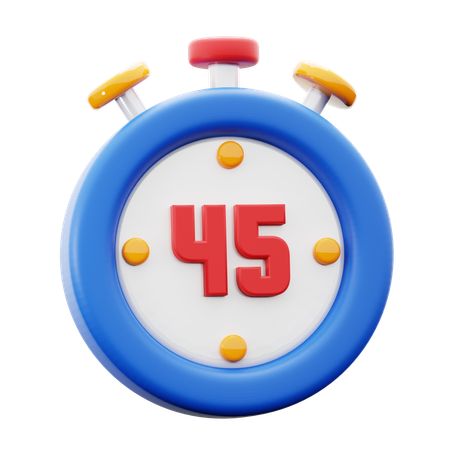 45 Minuite Game Timer  3D Icon