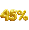 45 percent