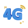 3d 4g network emoji
